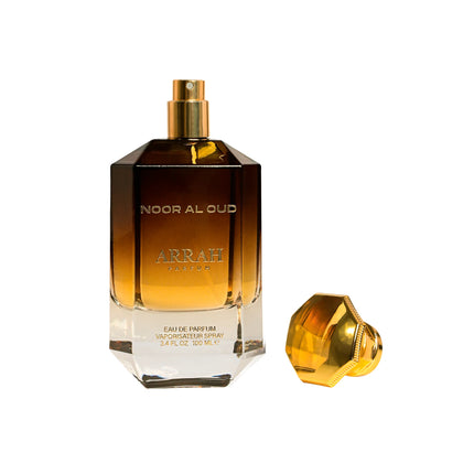 Luxury unisex oud perfume Noor Al Oud by Arrah Parfum