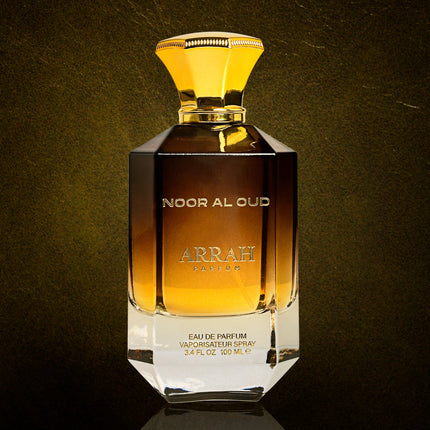 Luxury unisex oud perfume Noor Al Oud by Arrah Parfum